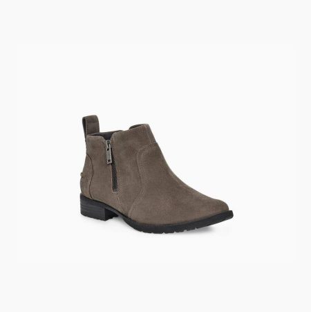 UGG Aureo II Suede - Ankelstøvletter Dame - Brune (NO-B159)